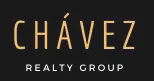 Logo of Chávez Realty Group with elegant gold text on black.